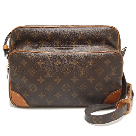 LOUIS VUITTON Brown Monogram Shoulder Bag - Picture 1 of 10